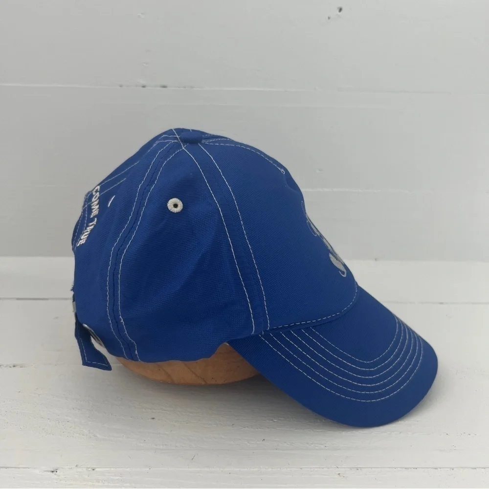 Disney Blue Hat Mickey Where Wishes Come True Adjustable Cap Silver Summer